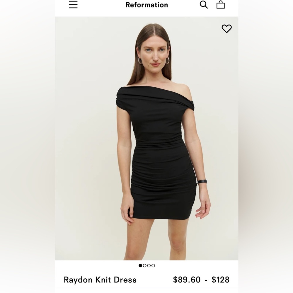 Reformation Raydon Knit Dress